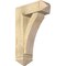 Ekena Millwork Thorton Arts and Crafts Rough Sawn Bracket w/ Offset Brace, Douglas Fir, 8"W x 22"D x 34"H BKT0806X22X34THR03RDF - alternate 1